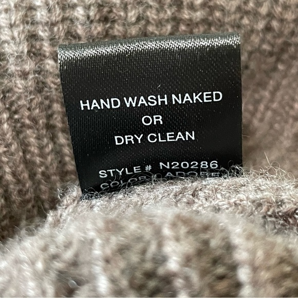 NWT NakedCashmere Samuel Shawl Collar Cashmere Cardigan Sweater Adobe XL - Picture 16 of 16